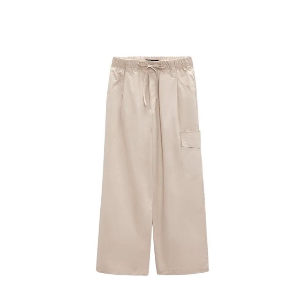 ZARA FULL LENGTH PANTS SAND/BROWN SIZE S | 7385/911